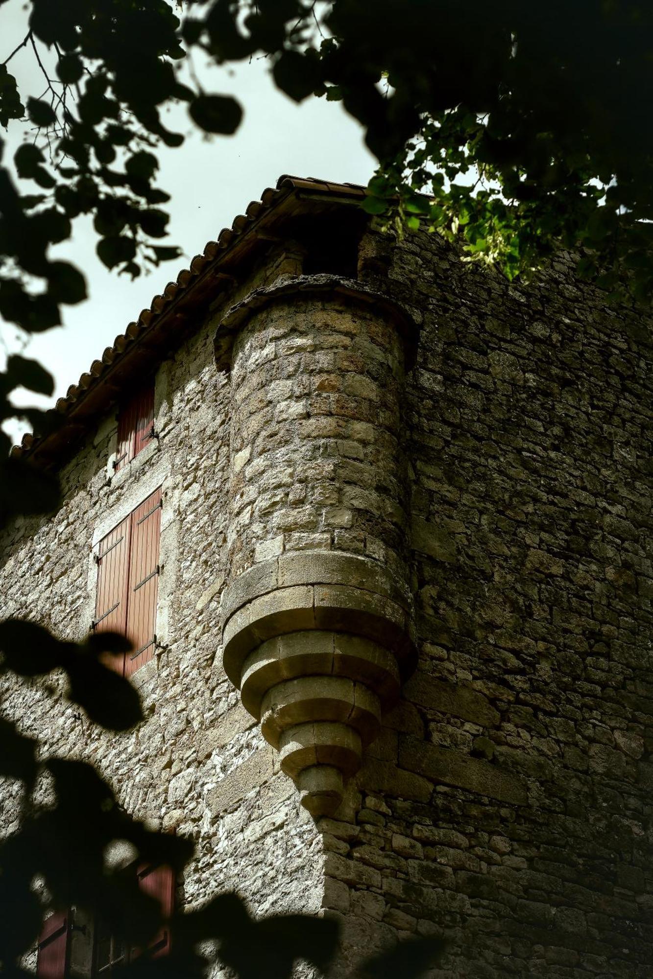 Le Chateau De Sorgues Cornus Exteriér fotografie